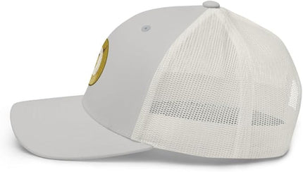 Dogecoin Crypto Embroidered Logo Trucker Cap