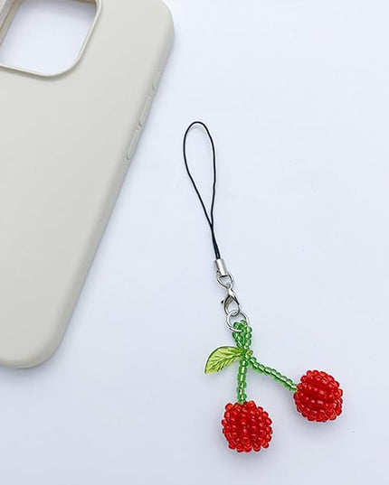 Fashion Beaded Phone Charm Straps Car Keys Hanging Pendants Y2K Bag Decoration Lanyard Purse Accessories Bag Pendant Charm Decoration