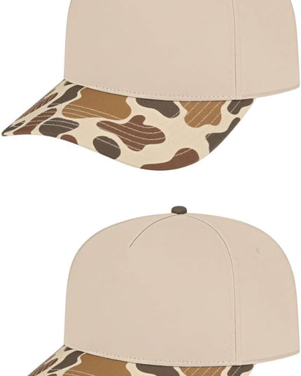 The Hat Pros Cap America i2026 Mid Profile 5-Panel Daybreak Camo Cap w/Quick-Dry Sweatband & Adjustable Snapback
