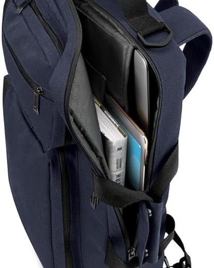 Solo New York Hybrid Briefcase Backpack - Laptop Carrying Bag, Fits 15.6" Computer, Brief for Travel & Work - Duane