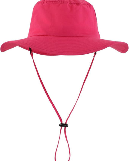 Home Prefer UPF50+ Mens Sun Hat Wide Brim Fishing Hat Womens UV Protection Cap Breathable Mesh Safari Gardening Bucket Hat