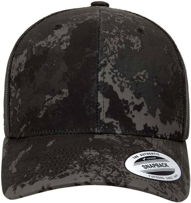 Yupoong Classic Premium Mesh 6 Panel Retro Trucker Cap | Mid Profile Snapback | OSFA | Bulk Pack Available