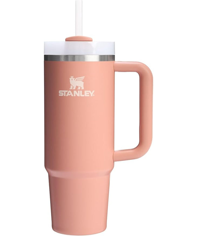 STANLEY Quencher H2.0 Tumbler with Handle and Straw 30 oz | Flowstate 3-Position Lid | Cup Holder Compatible for Travel | Insulated Stainless Steel Cup | BPA-Free | Exclusive Sienna