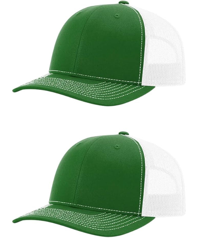 Richardson 112 Classic Six-Panel Adjustable Snapback Trucker Cap | Bulk Packs Available