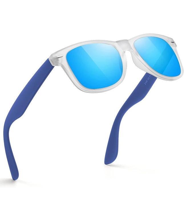 FEIDUSUN Sunglasses Men Polarized Sunglasses for Mens and Womens,Black Retro Sun Glasses Driving Fishing UV Protection