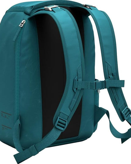 Db Journey Ramverk Backpack - Durable Travel Backpack with Laptop Compartment & Pockets for Work, Luggage Backpack with Roller Bag Hook Up System, 21L - Midnight Teal