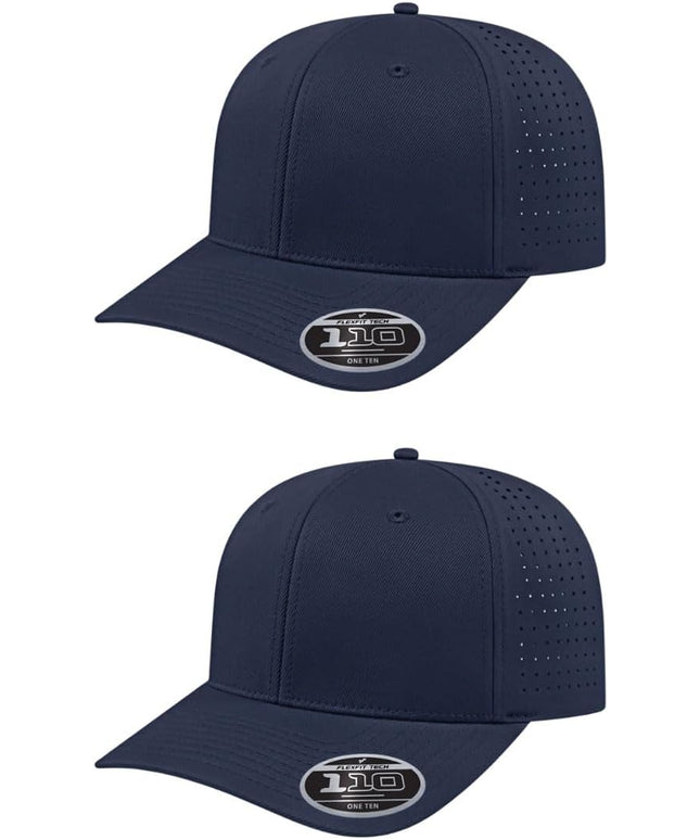 Cap America i8533 Flexfit 110 Perforated Performance Snapback Mid Profile 6-Panel Cap w/UV Guard & Adjustable Snapback