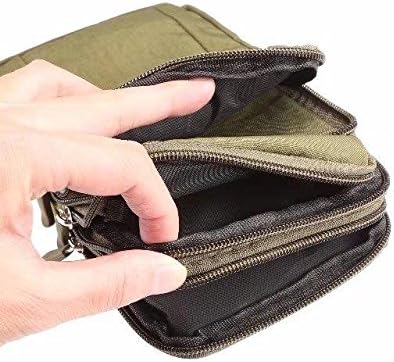 Universal Crossbody Cellphone Purse Waist Pack Bag for Outdoor Sports Moblie Phone Carrying Cases Shoulder Belt Bag Pouch for iPhone X 8/8 Plus Samsung Galaxy Phones Under 7.0'' from WaitingU