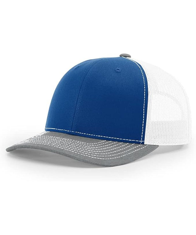 Richardson 112 Classic Six-Panel Adjustable Snapback Trucker Cap | Bulk Packs Available