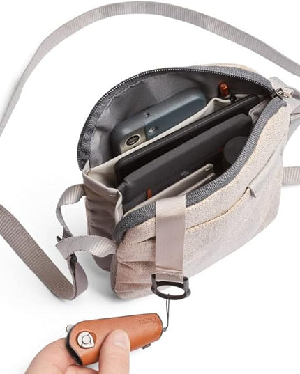 Bellroy City Pouch (cross-body bag, e-reader or small tablet, wallet, sunglasses, phone) - Saltbush