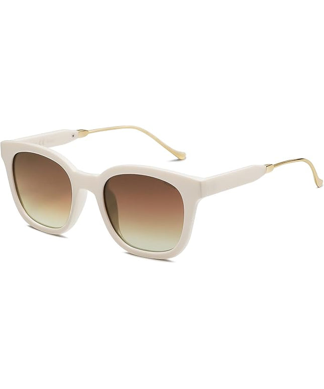 SOJOS Classic Square Polarized Sunglasses Womens Mens Retro Trendy UV400 Sunnies SJ2050
