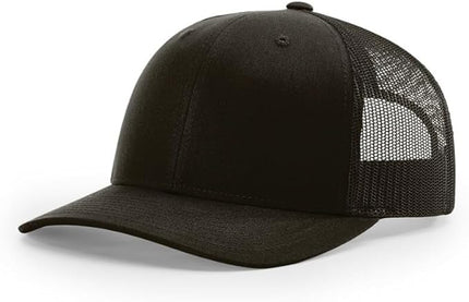 Richardson 112 Classic Six-Panel Adjustable Snapback Trucker Cap | Bulk Packs Available