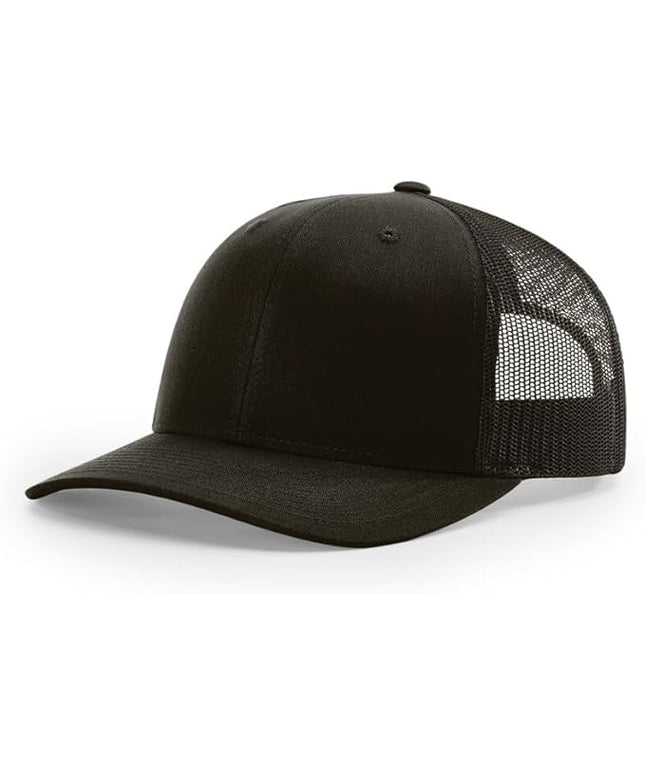 Richardson 112 Classic Six-Panel Adjustable Snapback Trucker Cap | Bulk Packs Available
