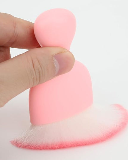 Car Detailing Brush, Soft Bristle Cleaning Brush, Scratch-Free Auto Duster Tool for Dashboard, Air Vents, Leather & Interior Cleaning (Pink)