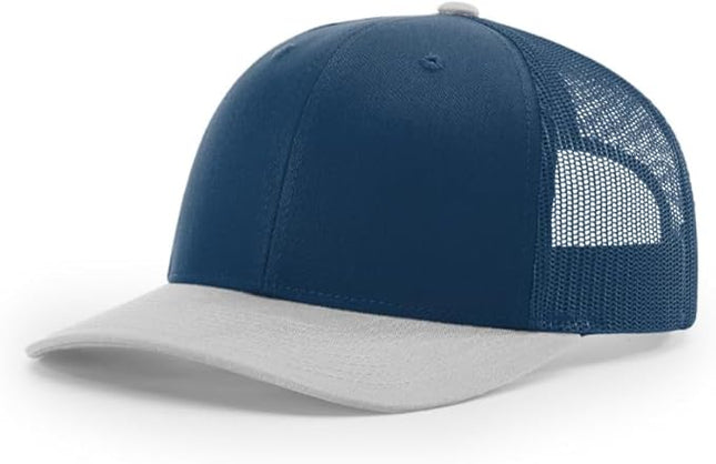 Richardson 112 Classic Six-Panel Adjustable Snapback Trucker Cap | Bulk Packs Available