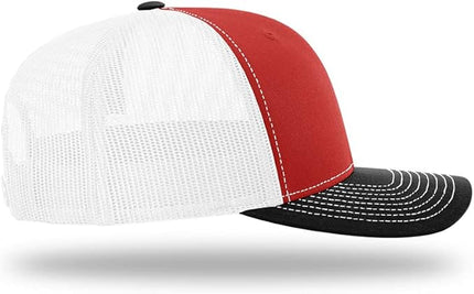 Richardson 112 Classic Six-Panel Adjustable Snapback Trucker Cap | Bulk Packs Available