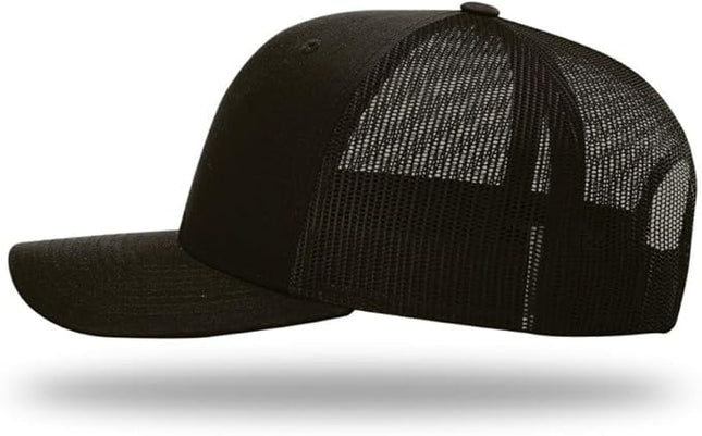 Richardson 112 Classic Six-Panel Adjustable Snapback Trucker Cap | Bulk Packs Available
