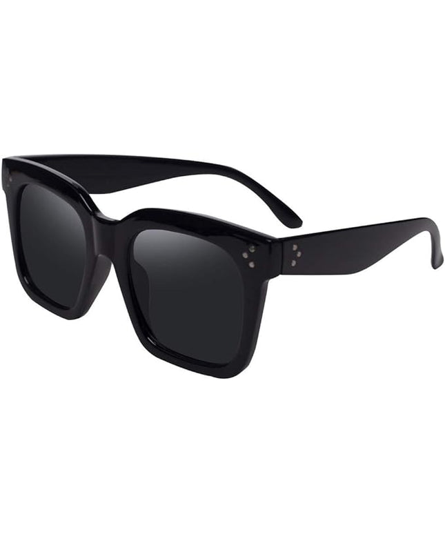 Vintage Women Oversized Sunglasses Designer Luxury Square Sun Glasses UV400 Protection Flat Lens