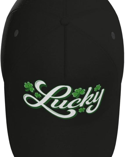 St. Patrick's Day Baseball Cap, Irish Green Clover Trucker Hat for Men Women, Fashion Adjustable Sun Visor Dad Hat