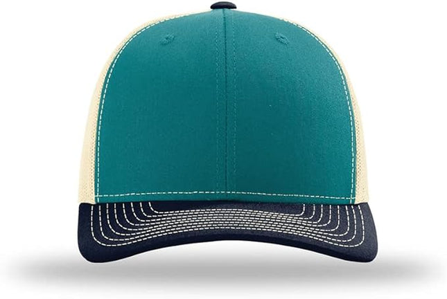 Richardson 112 Classic Six-Panel Adjustable Snapback Trucker Cap | Bulk Packs Available