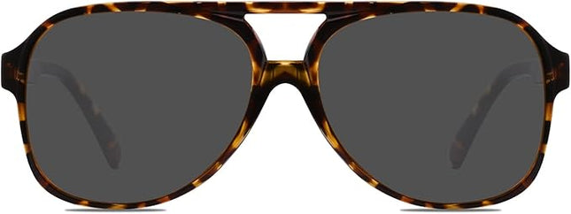 YDAOWKN Retro Aviator Sunglasses for Women Mens Large Frame Classic Vintage 70s Sun Glasses Aviators