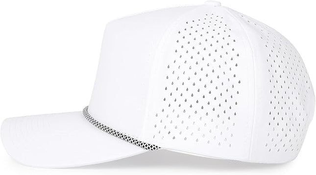 Quick Dry Baseball Cap Snapback Hats Mesh Trucker Hat for Men Women Water-Resistant Outdoor Golf Hat Ball Cap
