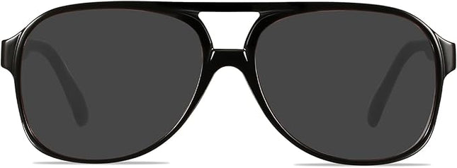 YDAOWKN Retro Aviator Sunglasses for Women Mens Large Frame Classic Vintage 70s Sun Glasses Aviators