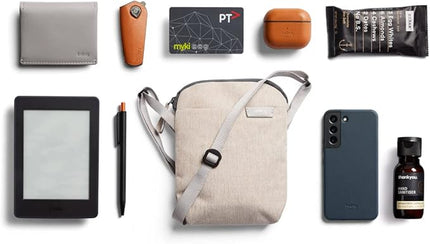 Bellroy City Pouch (cross-body bag, e-reader or small tablet, wallet, sunglasses, phone) - Saltbush