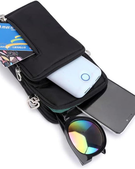 Small Crossbody Wallet Phone Bag Women Mini Crossbody Purse Cell Phone Shoulder Bag Mini Wallet Over Shoulder Strap