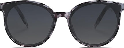 SOJOS Fashion Round Sunglasses for Women Men Oversized Vintage Shades SJ2057