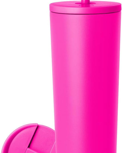 Simple Modern Insulated Tumbler with Lid and Straw | Iced Coffee Cup Reusable Stainless Steel Water Bottle Travel Mug | Gifts for Women Men Her Him | Classic Collection | 28oz | Raspberry Vibes
