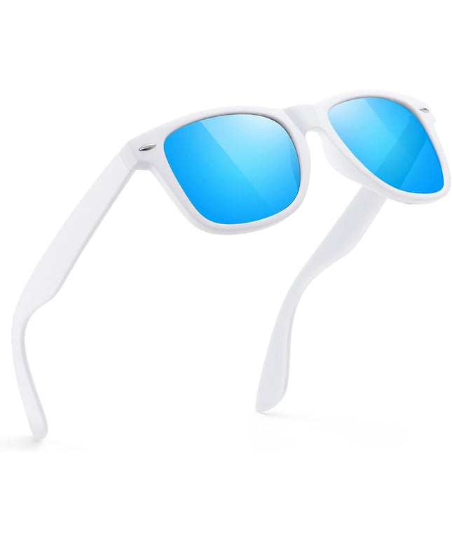 FEIDUSUN Sunglasses Men Polarized Sunglasses for Mens and Womens,Black Retro Sun Glasses Driving Fishing UV Protection