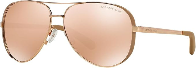 Michael Kors womens Mk5004 Chelsea Aviator Sunglasses