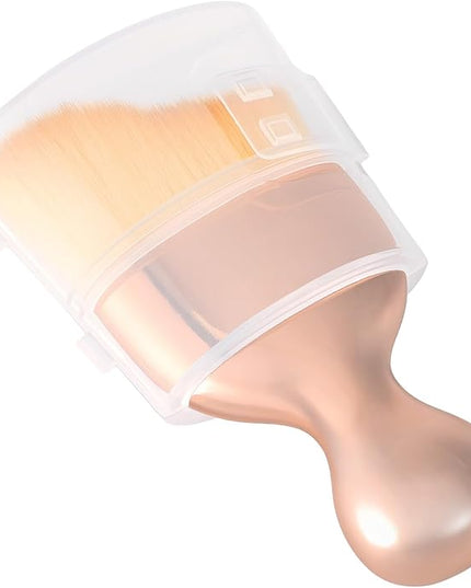 Car Detailing Brush, Soft Bristle Cleaning Brush, Scratch-Free Auto Duster Tool for Dashboard, Air Vents, Leather & Interior Cleaning (Rose Gold with Cap)