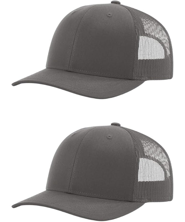 Richardson 112 Classic Six-Panel Adjustable Snapback Trucker Cap | Bulk Packs Available