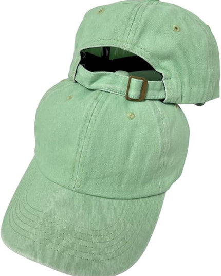 Roytrense Unisex 100% Cotton Washed Low Profile Dad Hat - Adjustable Baseball Cap for Outdoor Activities