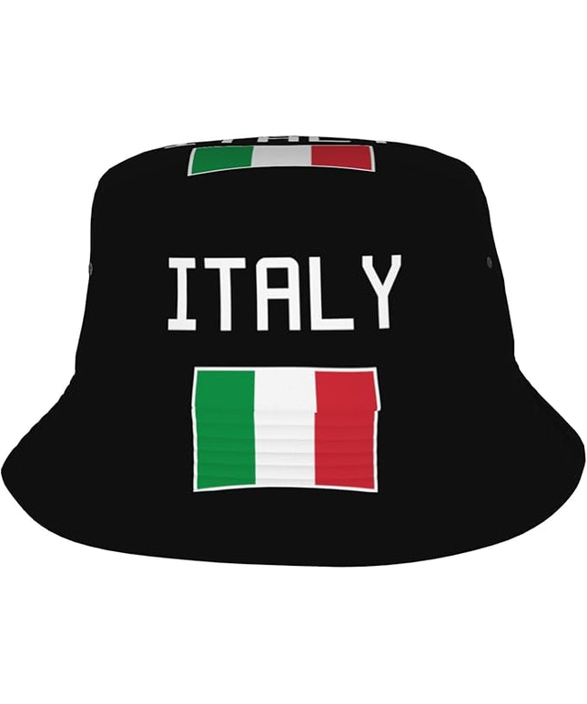 Funny Flag Bucket Hat for Men Women, Fisherman Hats Packable Fashion Sun Cap for Travel Outdoor Beach Boys Girls