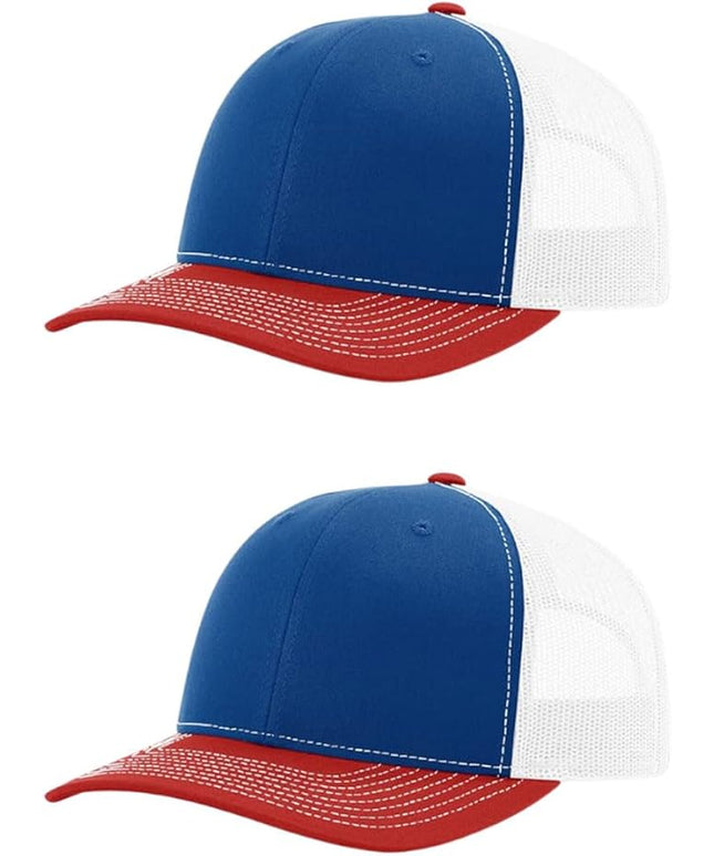 Richardson 112 Classic Six-Panel Adjustable Snapback Trucker Cap | Bulk Packs Available
