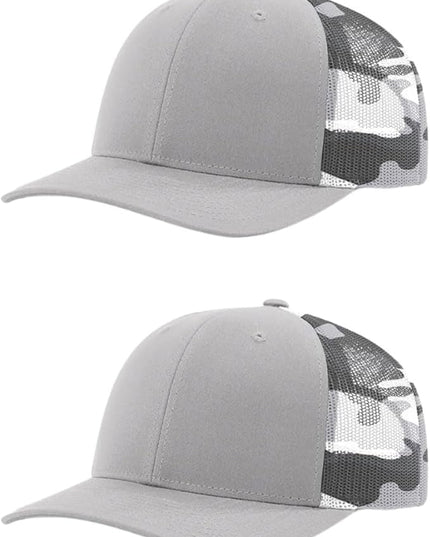 Richardson 112 Classic Six-Panel Adjustable Snapback Trucker Cap | Bulk Packs Available