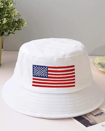XYIYI Fashion Embroidery Bucket Hat Cotton Beach Fisherman Hats for Women Girls