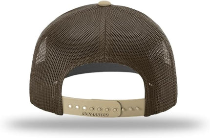 Richardson 112 Classic Six-Panel Adjustable Snapback Trucker Cap | Bulk Packs Available