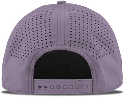 Branded Bills Party Eagle PVC Curved 5 Panel Rope Hat, Fits 7-7 7/8, Adjustable Snapback | Lightweight, Comfort Stretch