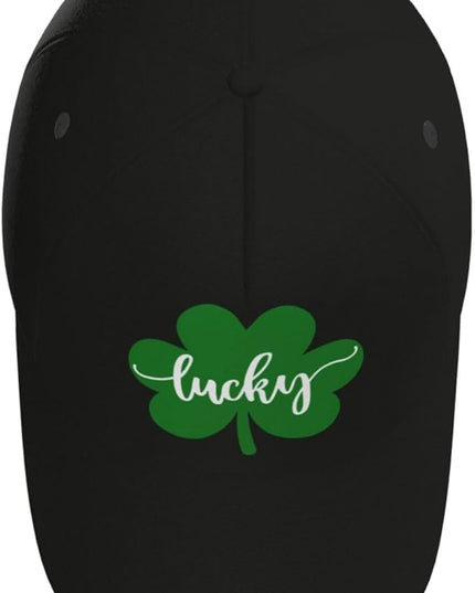 St. Patrick's Day Lucky Shamrock Hat Adjustable Irish Green Clover Baseball Cap Trucker Hat for Men Women