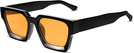 VANLINKER Thick Square Sunglasses for Men Women Retro Chunky Rectangle Shades UV400 Protection VL9731