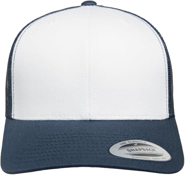 Yupoong Classic Premium Mesh 6 Panel Retro Trucker Cap | Mid Profile Snapback | OSFA | Bulk Pack Available