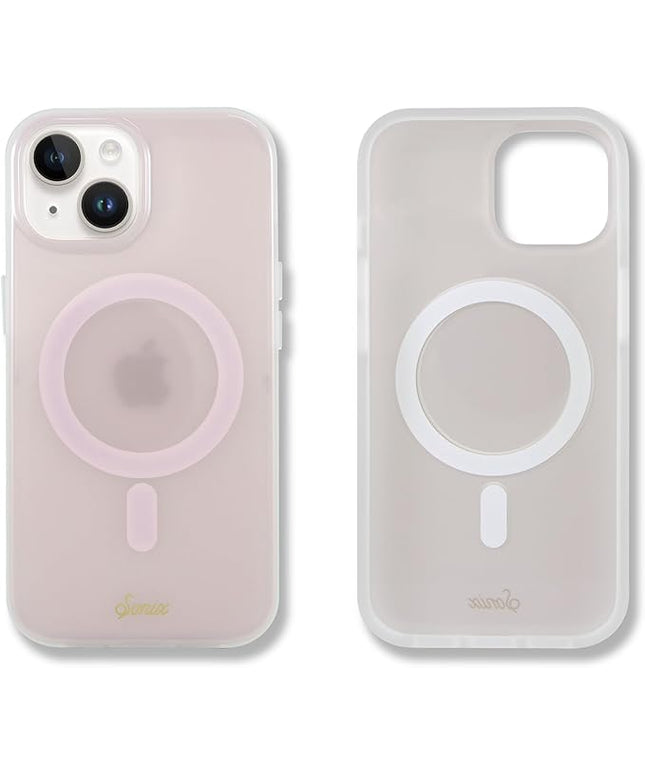 Sonix Protective Phone Case for iPhone 15, 14, 13 | Compatible with Magsafe | 10ft Drop Tested | Jelly Champagne