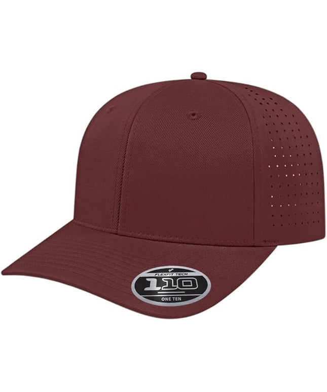 Cap America i8533 Flexfit 110 Perforated Performance Snapback Mid Profile 6-Panel Cap w/UV Guard & Adjustable Snapback
