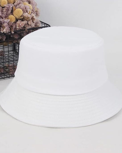 Malaxlx Unisex Bucket Hat Beach Sun Hat Aesthetic Fishing Hat for Men Women Teens, Reversible Double-Side-Wear