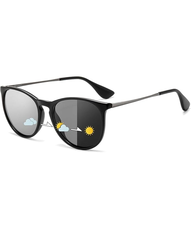 SUNGAIT Premium Vintage Round Sunglasses for Women Men Classic Retro Trendy Style