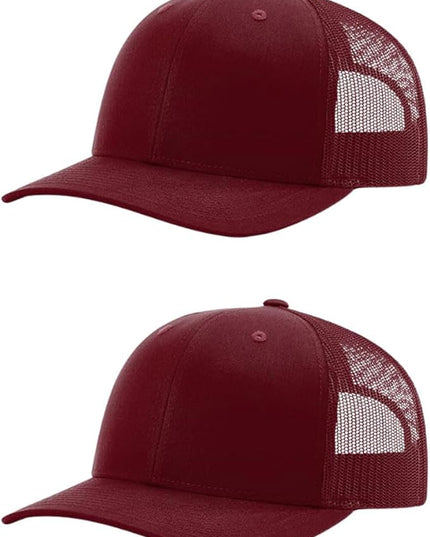 Richardson 112 Classic Six-Panel Adjustable Snapback Trucker Cap | Bulk Packs Available